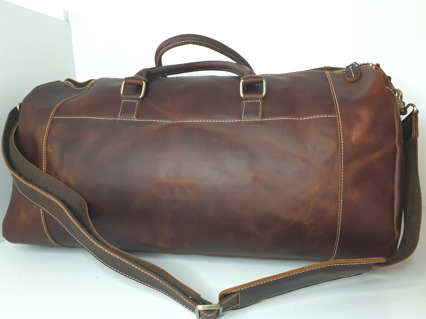 Sac de voyage en cuir vintage - Week-end avec style !