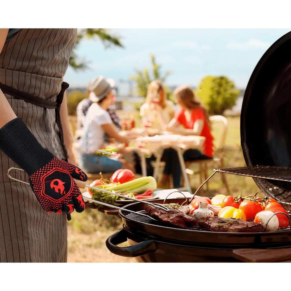 Heat resistant gloves up to 800°C ! It's BBQ time!